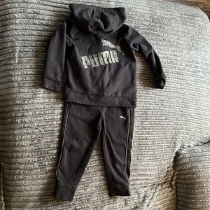 Puma Boys Sweat pants & Hoodie Set Size 4